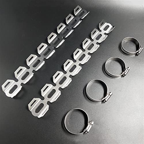 Protector térmico escape BMW F800GS que evita quemar maletas 3