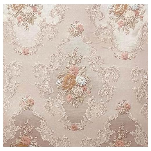 Elegant Jacquard Floral Upholstery Fabric