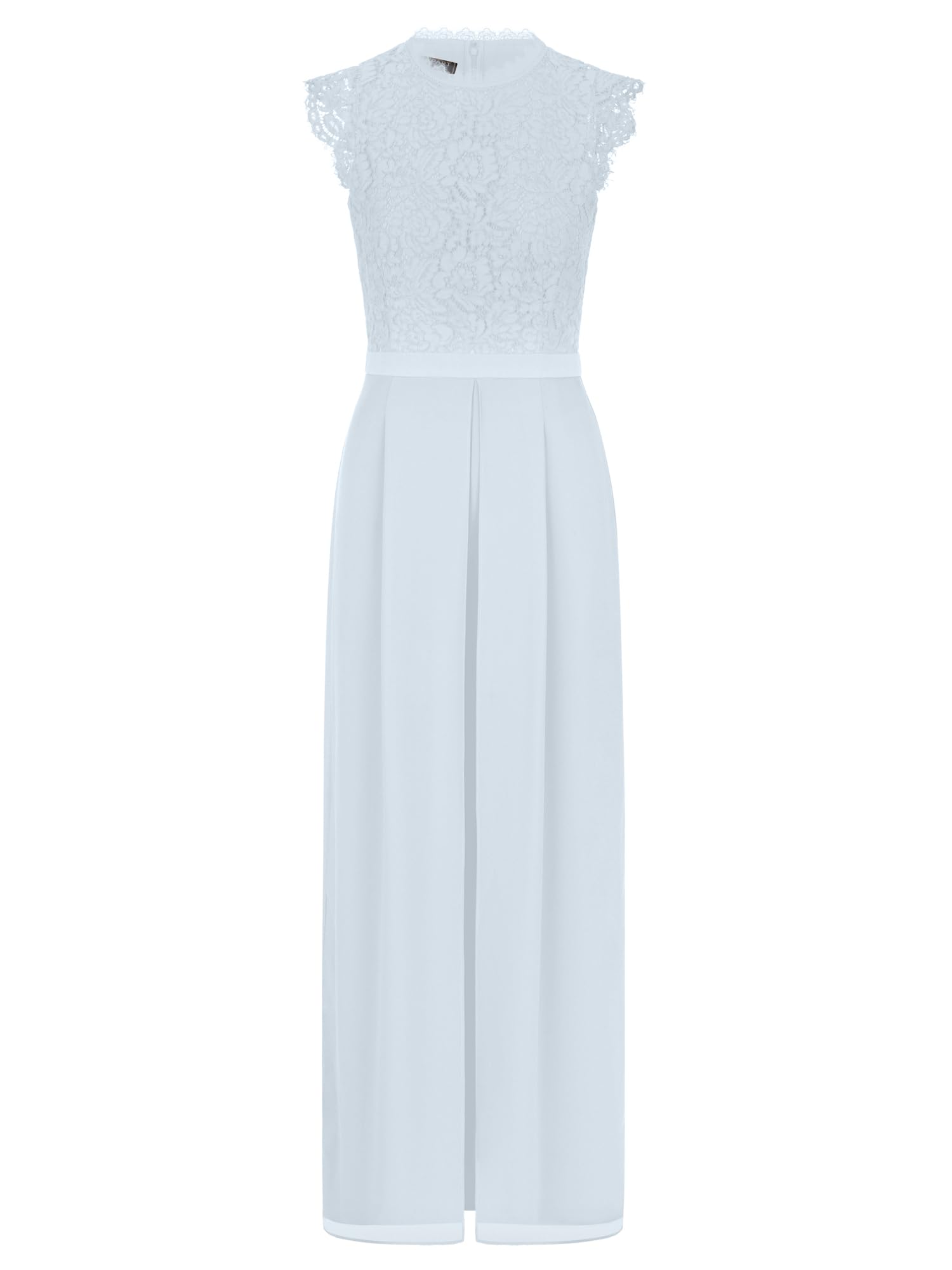 APART Fashion Damen Overall mit Spitzenoberteil Overalls