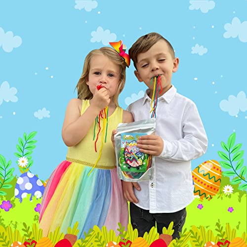Easter Barf Rainbow Lace Licorice Funny Unique Easter Basket Gag Gift Candy For Birthday Girls, Boys And Teens #TOP3