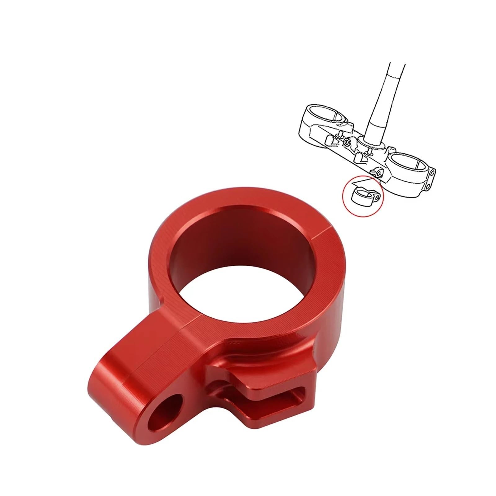 Guida for tubo flessibile del freno anteriore for moto 45468-KS7-83 for Honda CR 125 250R 500R 80R CRF 150R 250 450 X XR
