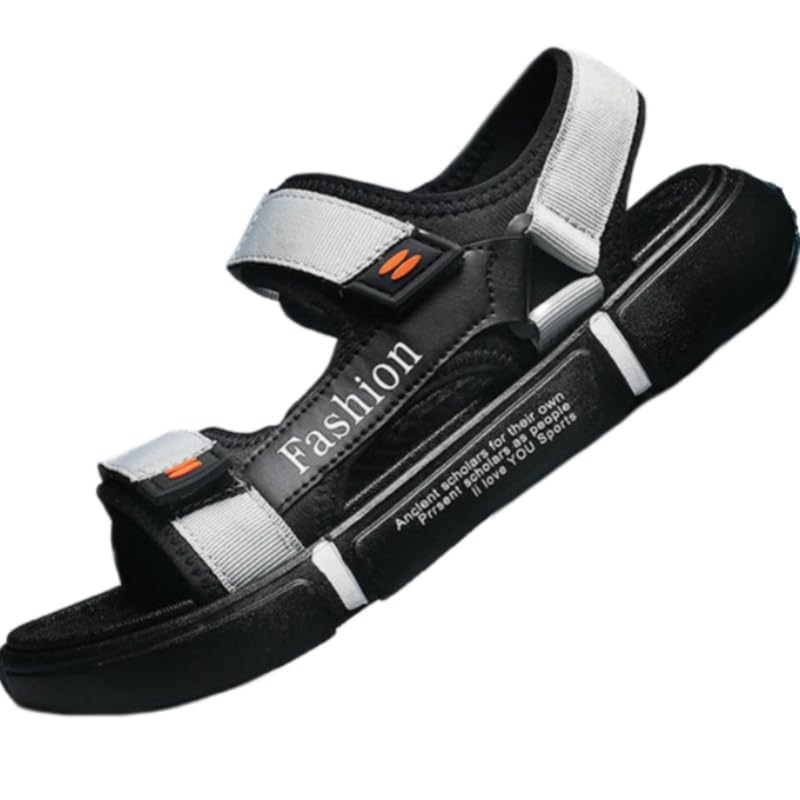 Men's breathable mesh beach sports sandals | Anti-slip outdoor wading sole slippers, suitable for water activities and daily wear