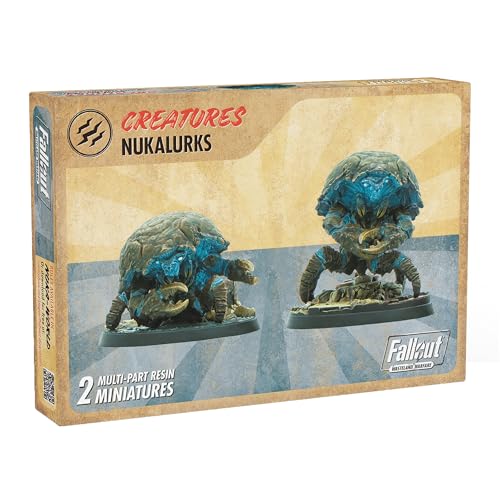Nukalurks Fallout Wasteland Warfare Modiphius figurines miniatures jeu de stratégie post-apo