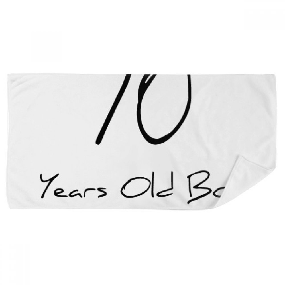 Serviette de bain 35x70cm douce pour garçon de 70 ans multicolore