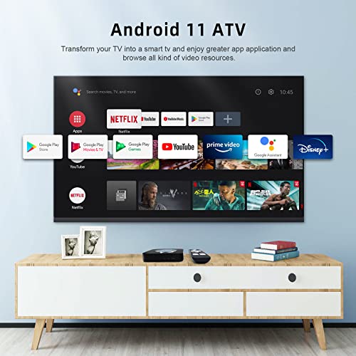 Mecool Android 11.0 Tv Box, Mecool Km2 Plus 2Gb 16Gb Smart Tv Box With Netflix Certified, Google Assistant Dolby Atmos thumb #2