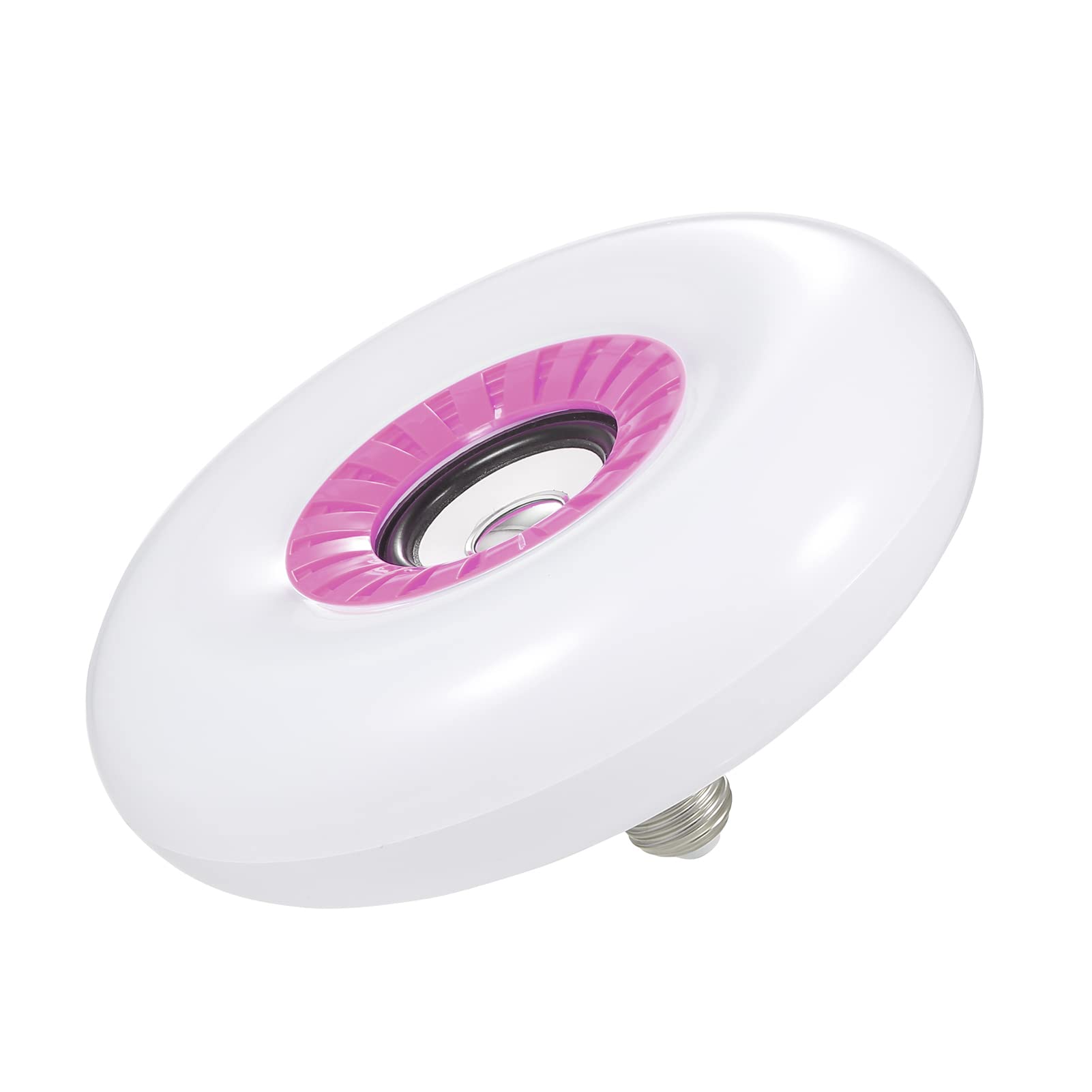 48W S-mart BT Connected LEDs B-ulb Light with Controller BT Speaker Dimmable Brightness Adjustable Flash/Strobe/Fade/Smooth Diverse Lighting Modes E27 Base Socket Holder for Home Party DJ Show