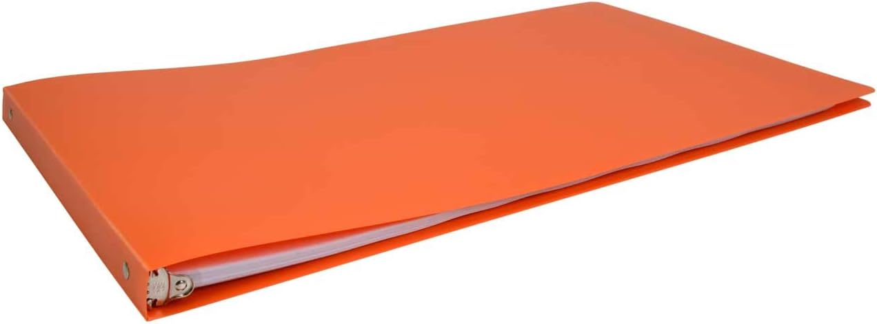 11x17 Binder Polyfite Panel Featuring a 0.5" Round Ring Black Includes 4 Binders