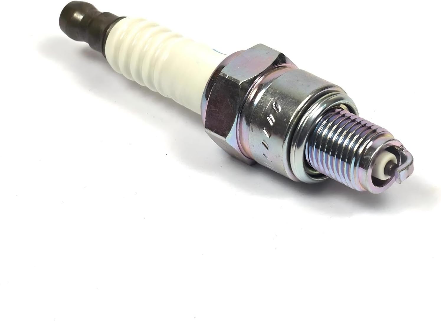 6535 Lawn Mower Spark Plug Compatible for NGK Lawn Mower, Measures approximately 2.75 x 0.50 x 0.50 inches, String Trimmer Spark Plug Compatible Models 6535