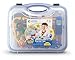 Learning Resources Pretend & Play Doctor Set Blue - 19 Pieces, Ages 3+ Doctor Kit for Kids, Toddler Doctor Kit, Toy Medical Kit, Toddler Social Emotional Learning Toys