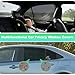 KOCZIL Car Window Shades for 2019-2024 Corolla Sedan (Not Fit Touring/Hatchback/Cross) - Rear Side Sun Shade for Baby, Breathable Mesh Car Privacy Covers, UV Protection & Heat Insulation (2PCS)
