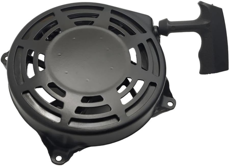 Replacement Pull Recoil Starter Assembly 497680 Compatible with Lawn Mower Home Garden Accessories Metal Plastic Parts