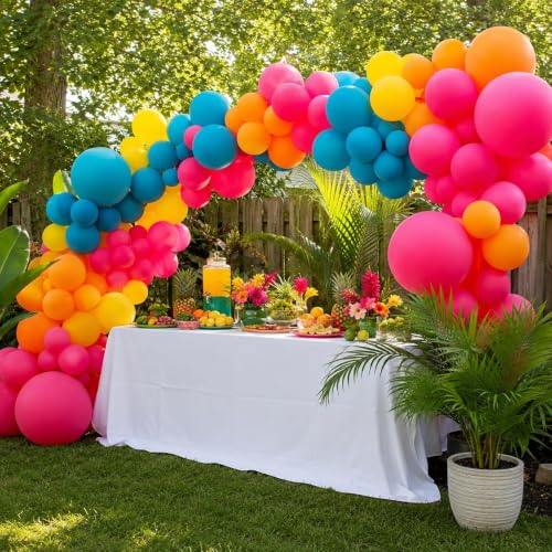 Image of Togvu Orange Balloons, 50Pack 12 Inch Matte Orange Latex Party Balloons