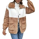 MAPNlxy Funktionsjacke Damen 3 In 1 Zip Jacke Mit Kapuze Winter Langarm Pullover Kapuzenjacke Damen Lang Leichte Frauen Winter Parka Winterjacke Wintermantel Damenmantel Plüschjacke Plüschmantel
