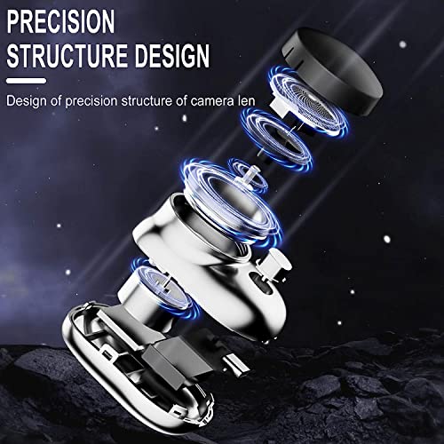 Electric Shavers For Men, Mini Shaver Portable Electric Shaver, Usb Charging Portable Shaver Washable Electric Razor For Man, Easy One-Button Use For Home,Car,Travel (Black) #TOP3