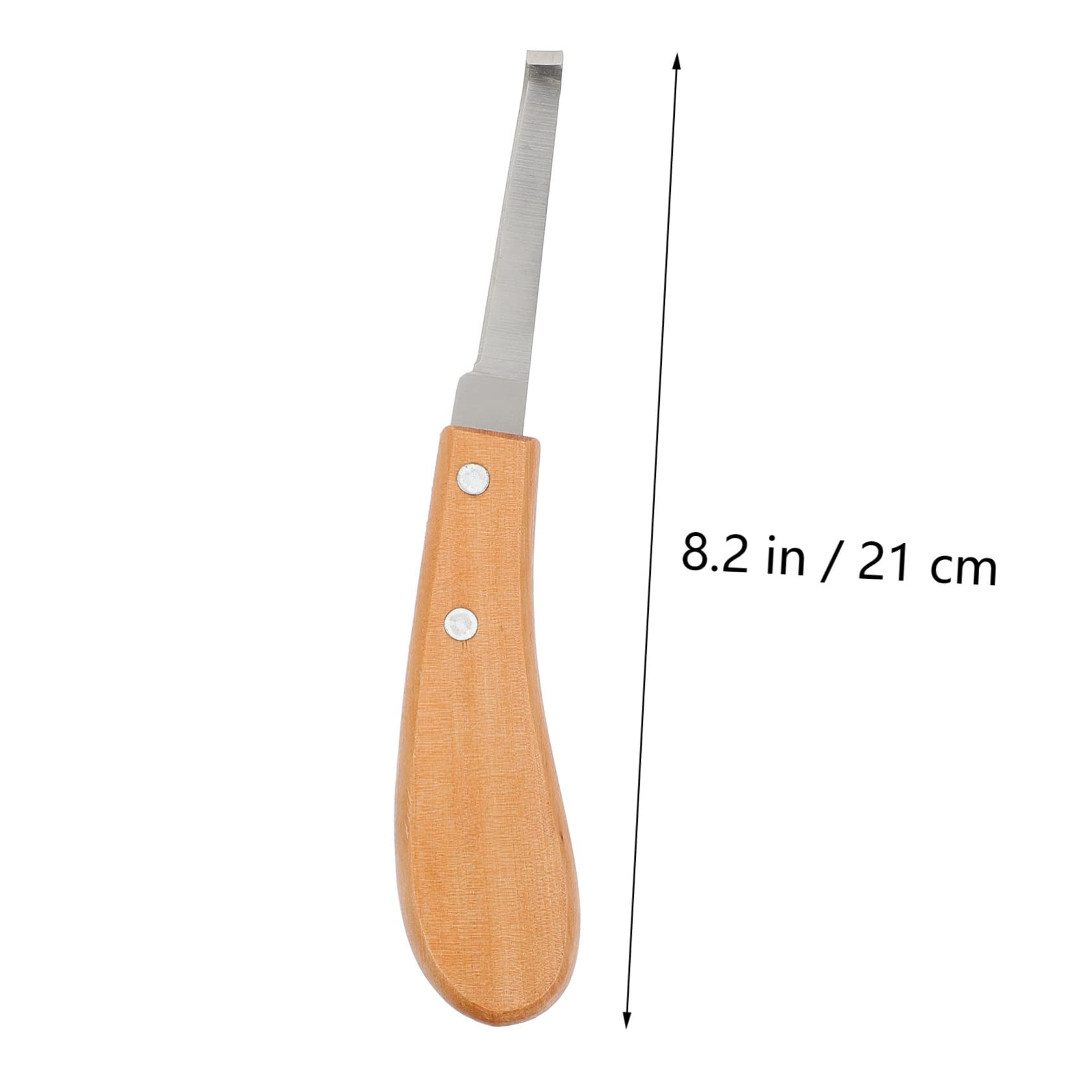 3stücke Hufpflege Werkzeug Aus Edelstahl Hufschneider Mit Holzgriff Für Pferde Rinder Schafe Und Ziegen Leicht Und Langlebig Präzise Huftrimmung Für Gleichmäßige Kanten Und