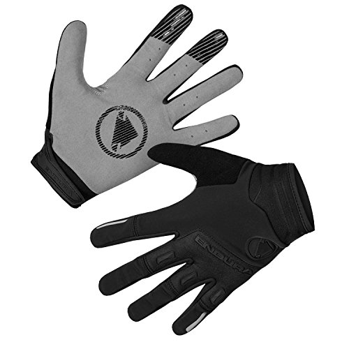 Endura Mens SingleTrack MTB Cycling Glove Windproof - Black, Large