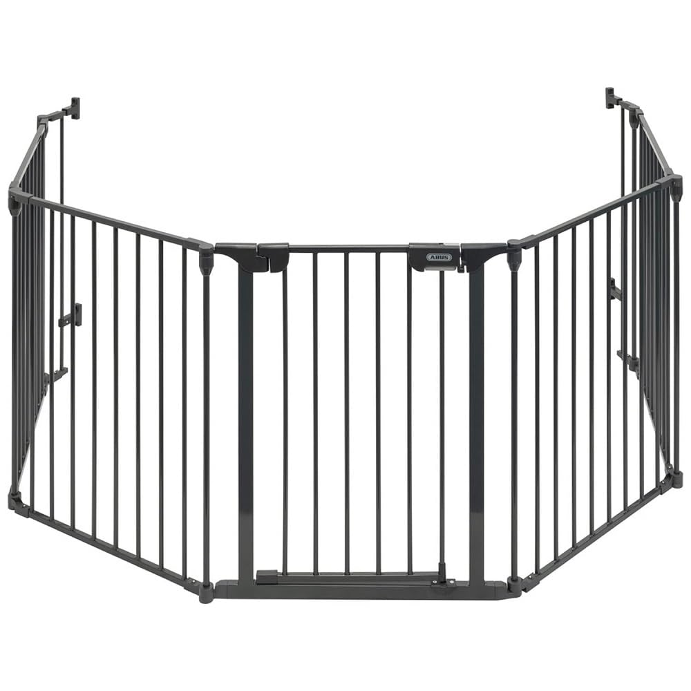 ABUS JC8700 Félix - Barrera de Chimenea (375 cm), Color Negro | Sensor electroquímico de 10 años, pila de 5 años reemplazable, norma EN 50291-1:2018, cobertura de 60 m², a partir de 30 ppm