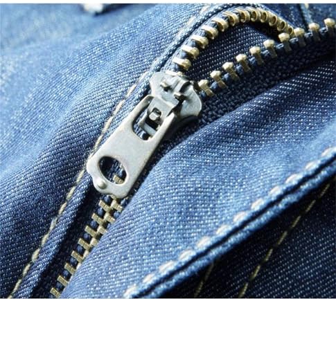 Men's Classic Jeans Soft Straight Denim Pants Business Casual Work Trousers Male Plus Size Clothing4