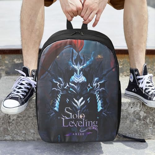 Solo Manga Leveling Backpack, Oxford Cloth Travel Backpack, Sturdy And Durable2