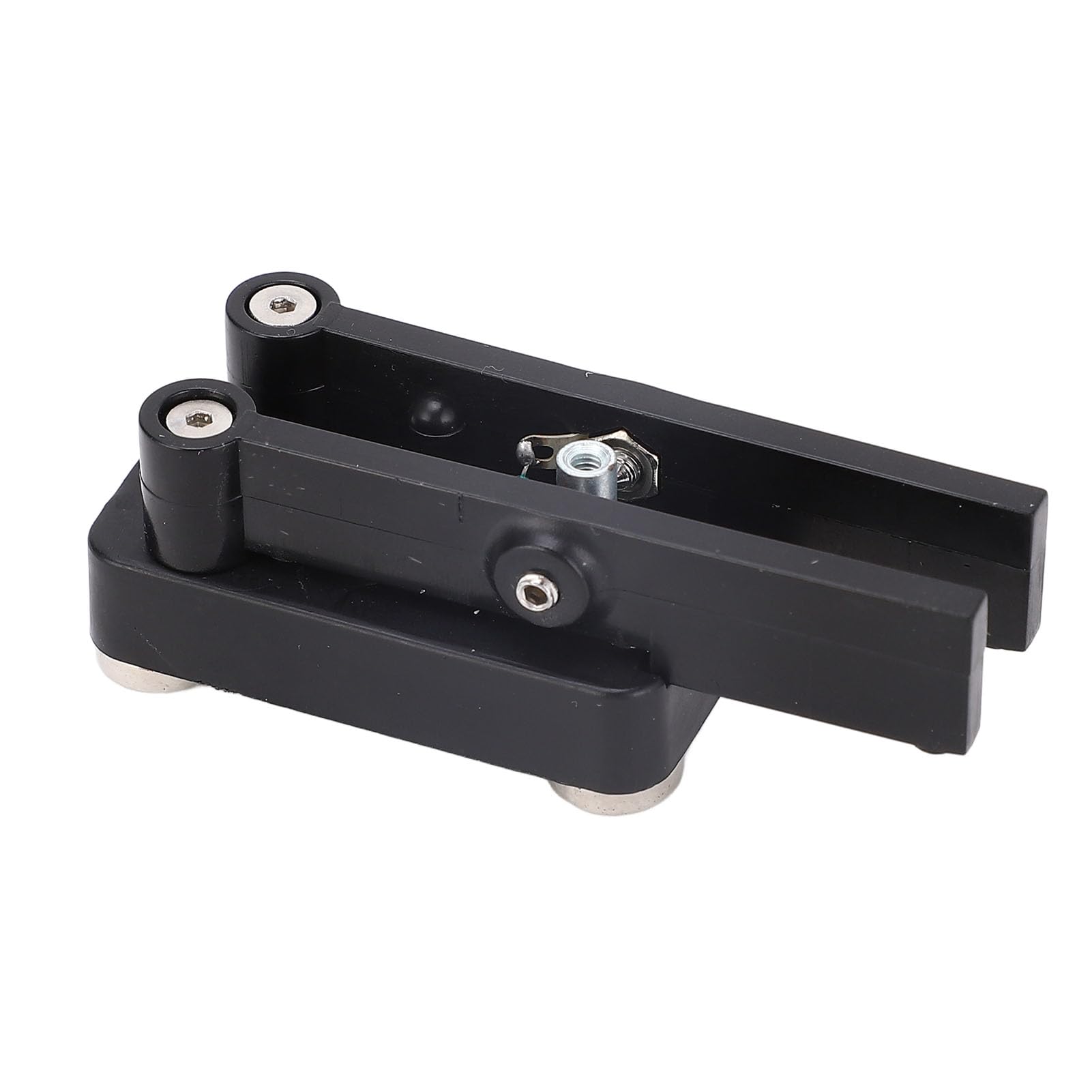 YWBL-WH Llave de Telégrafo de Doble Paleta con Base Magnética y Cable de 3,5 Mm para Práctica de Código Morse de Radioaficionado, Carcasa de ABS Portátil CW Keyer