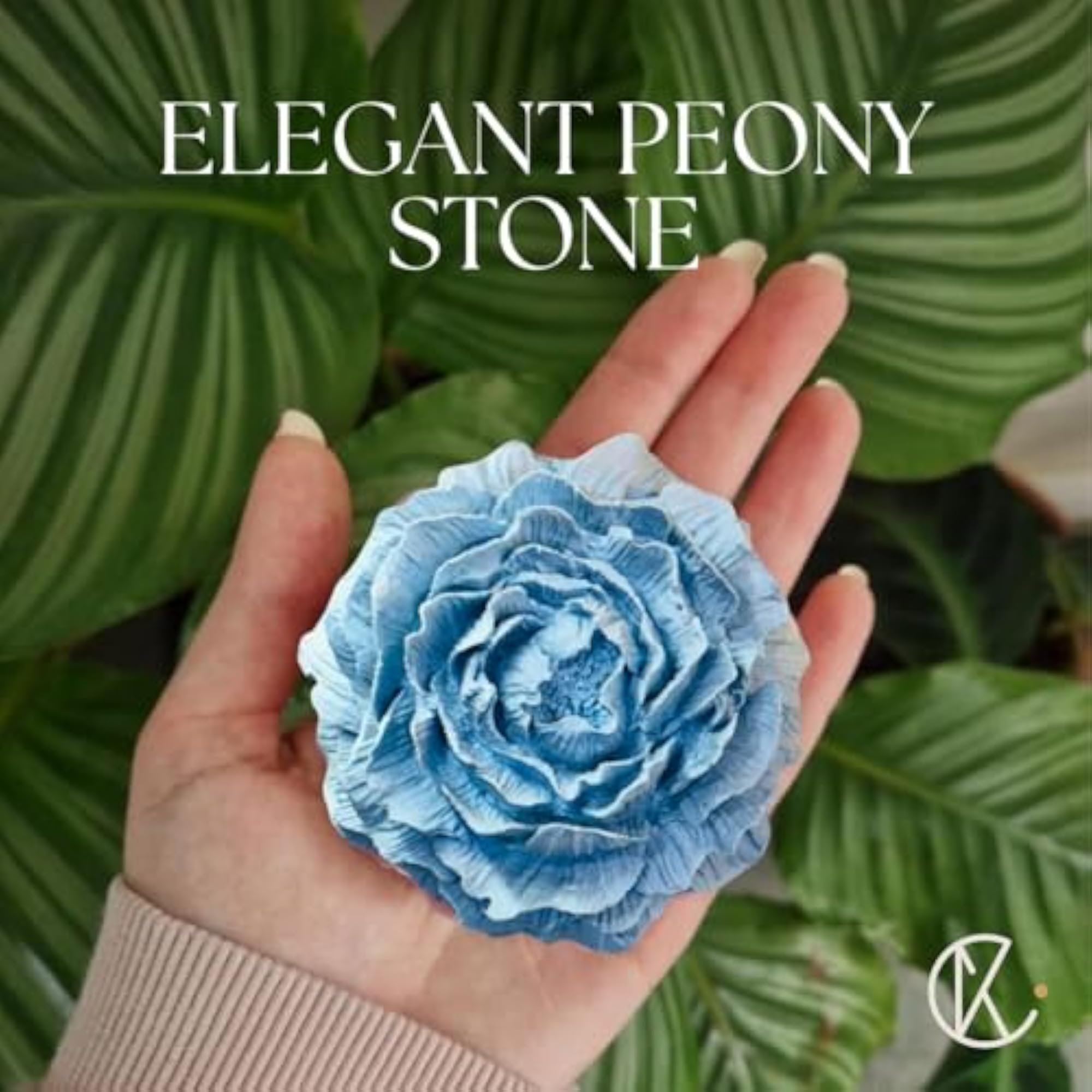 Peony Stone Aroma Diffuser & Luxury Perfume Oil Set