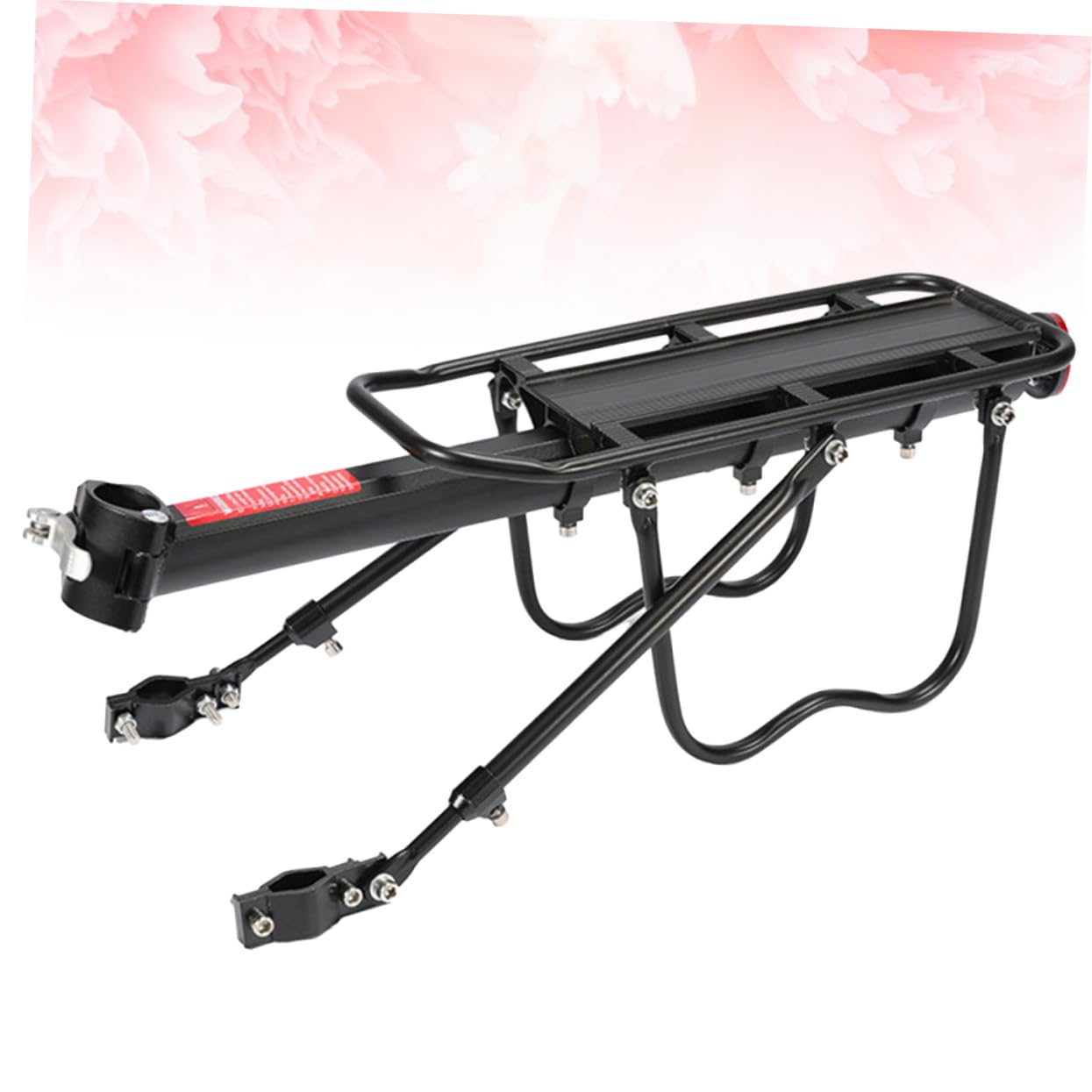 Alipis Portapacchi Posteriore per Bicicletta Mountain Bike Supporto Sellino Leggero e Resistente Facile da Installare Compatibile con Bici da Strada e Accessorio Ciclisti per Viaggi