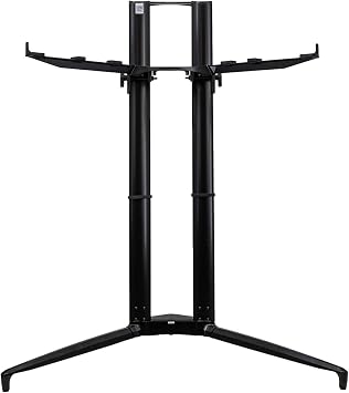 Quik Lok by Stay Piano 1200 Keyboard Stand, 1 Tier Black STAY-PIANO-1200-01-BLK