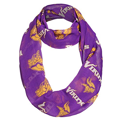 FOCO Minnesota Vikings 2016 Team Logo Infinity Scarf