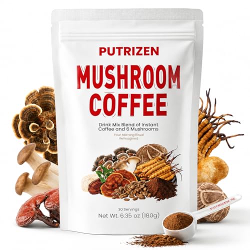 PUTRIZEN HerbalWell Mushroom Coffee Blend