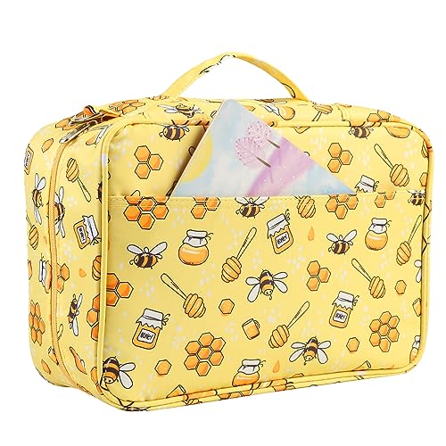 Image of Colored Pencil Case 100 Slots hold 300 pcs Pencils or 200 gel pens. Organizer Large Capacity with Handy Wrap Portable Multilayer Holder for Watercolor Pencils & Gel Pen Markers