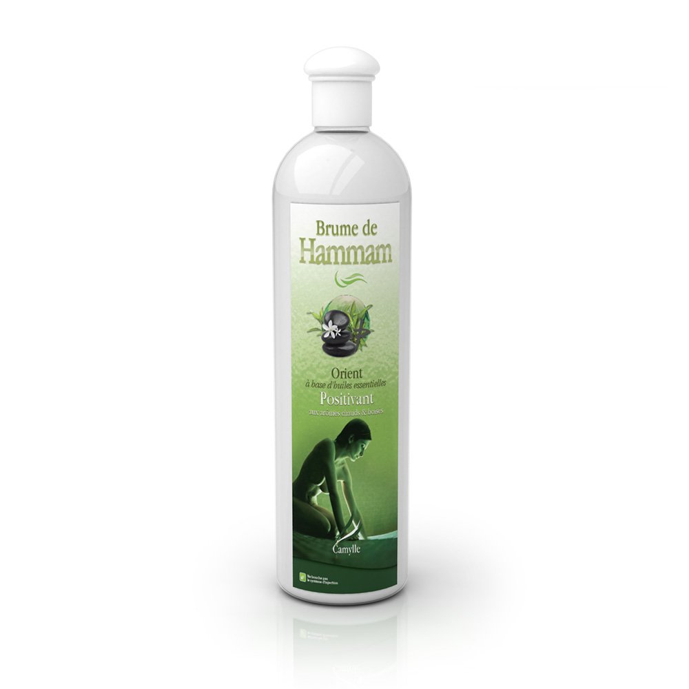 Camylle - Steam Bath Fragrance Orient - Fragrances made from Essential Oils for Steam Rooms, Steam Baths, or Steam Showers - Positiving with hot and wooded aromas - 500ml