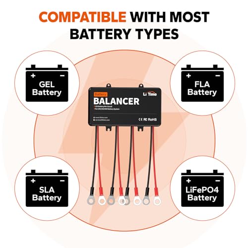 Image of LiTime 48V Battery Balancer, Active Equalizer for 24V /36V /48V Battery Banks
