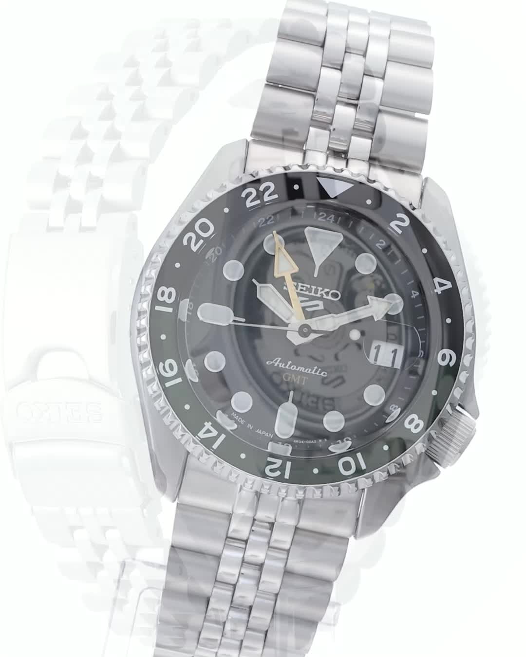 SEIKO 腕時計 セイコー　 ファイブスポーツ SBSC019 GMT セイコー 5スポーツ SKX Sports Style GMTモデル SBSC019 メンズ