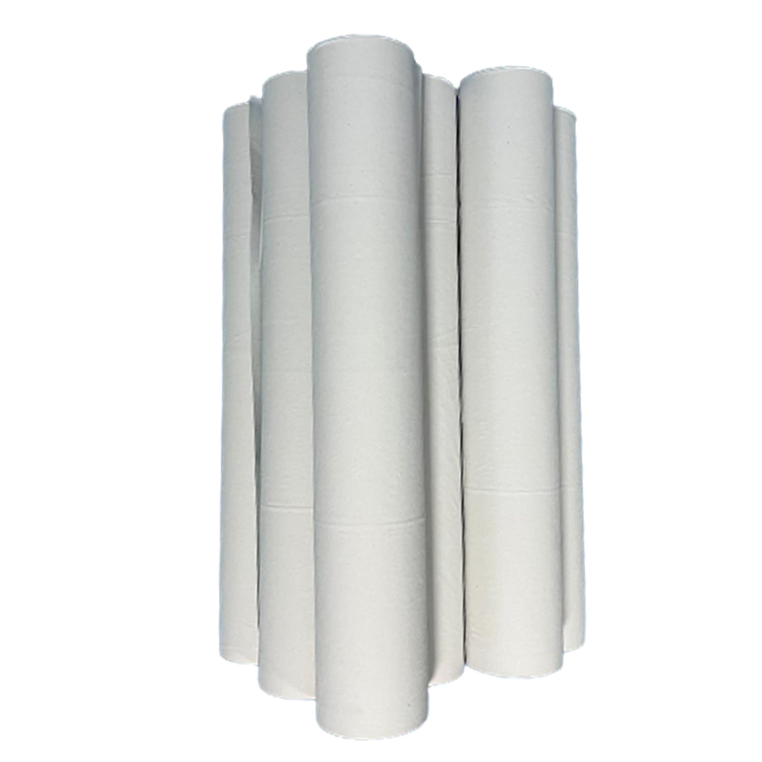 Rollo papel camilla Crepado Liso Blanco | Pack 8 rollos para masaje y estética 45gr/m² (8)