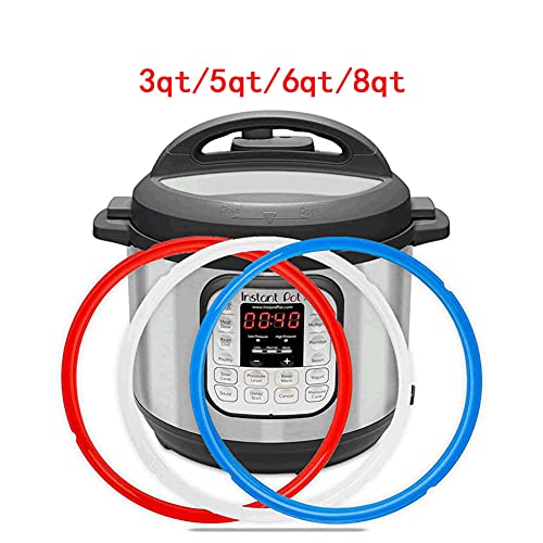 3 Pack Silicone Sealing Ring for Instant Pot (3 Qt) - Image 2