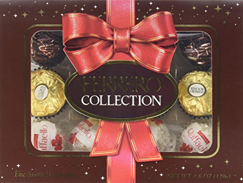 Ferrero Collection Fine Assorted Confections and Chocolates, 12 Piece Seasonal Gift Box