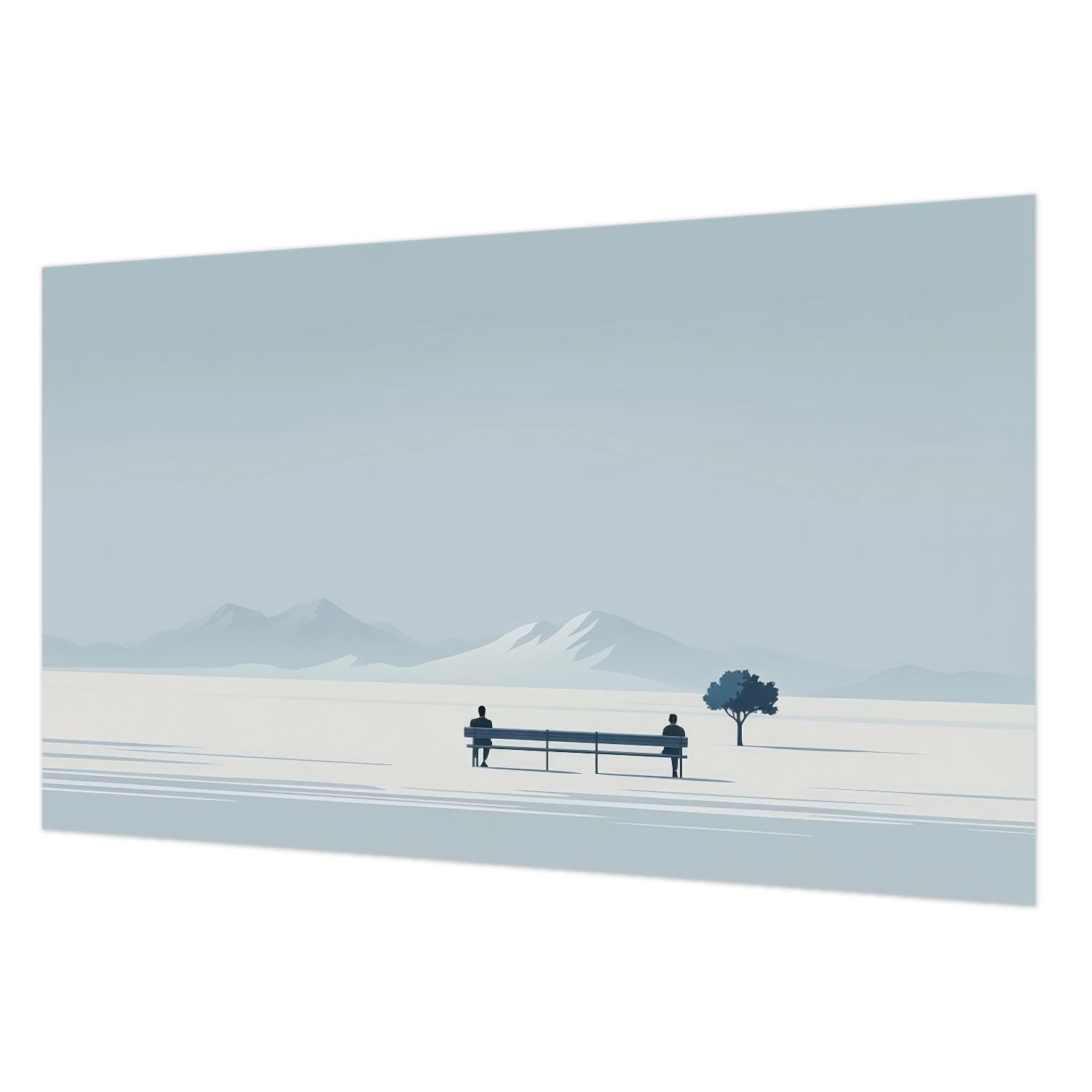 Papier peint intissé haute qualité Tulup paysage minimaliste 416x254