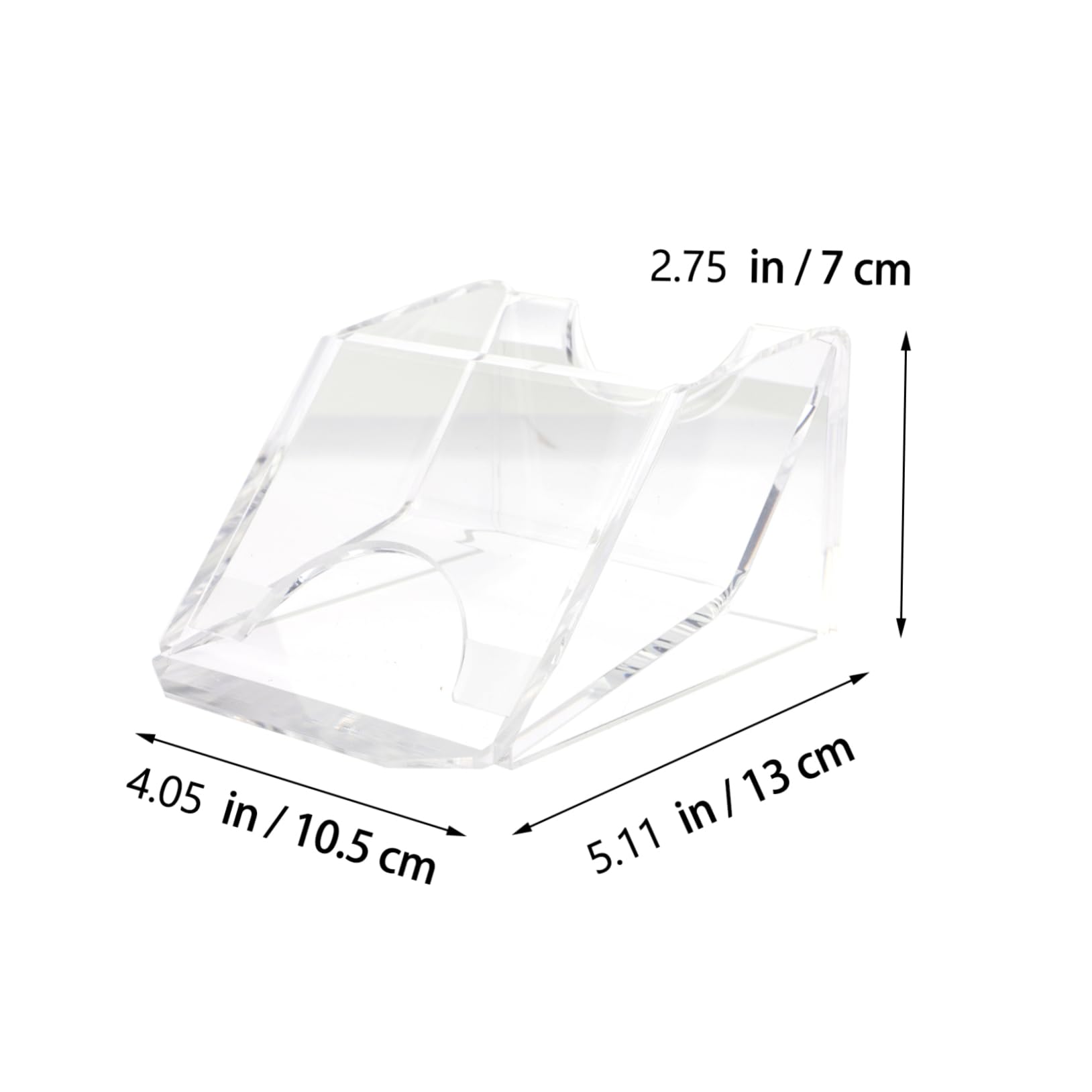 MUSISALY Crylic Poker Card Card Shoe Waterproof Portable Dealer Poker Game Accessory