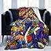 Produktbild KINGAM Yu-Gi-Oh Superweiche warme Kunstfell-Überwurf-Decke  Ultraweiche Micro-Fleece-Decke, Zwillings-Decke, warm, leicht, Haustierfreundlich, Überwurf für Zuhause, Bett, Sofa & Wohnheim