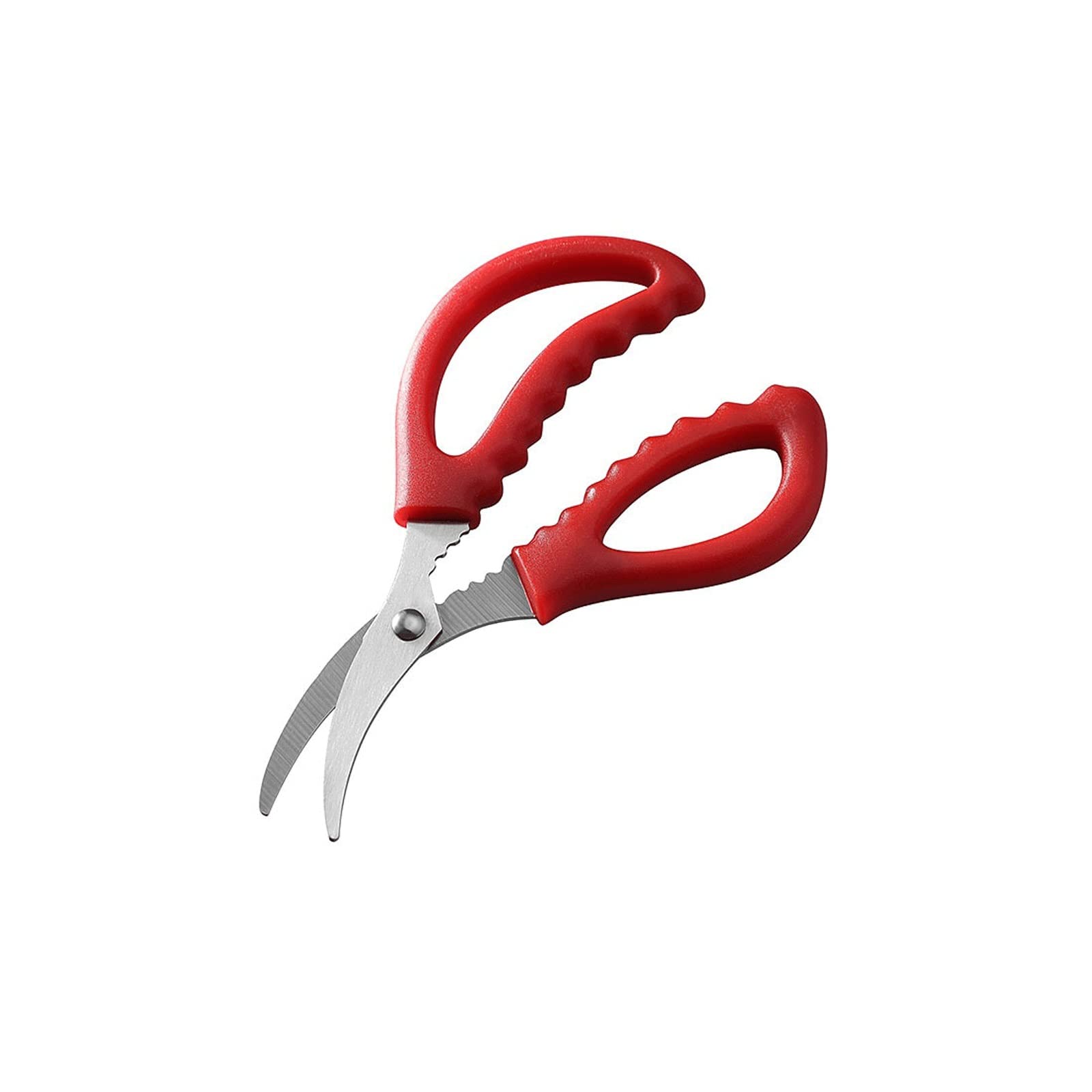 Küchenschere, Küchenschere, Garnelenkralle, Peeling, Edelstahl, Küchenschere (rot)