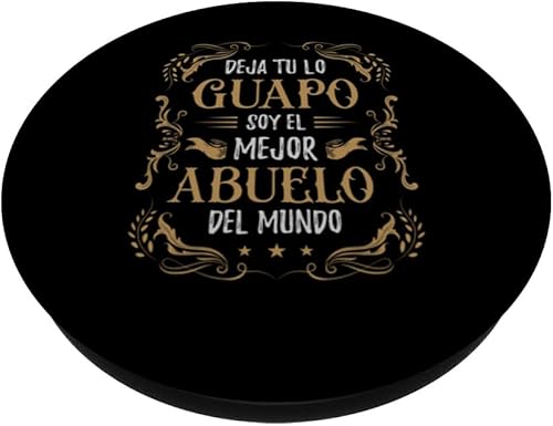 Miniatura 2 de PopGrip adhesivo PopSockets de Abuelito o Deja tu lo Guapo soy el Mejor Abuelo del Mundo