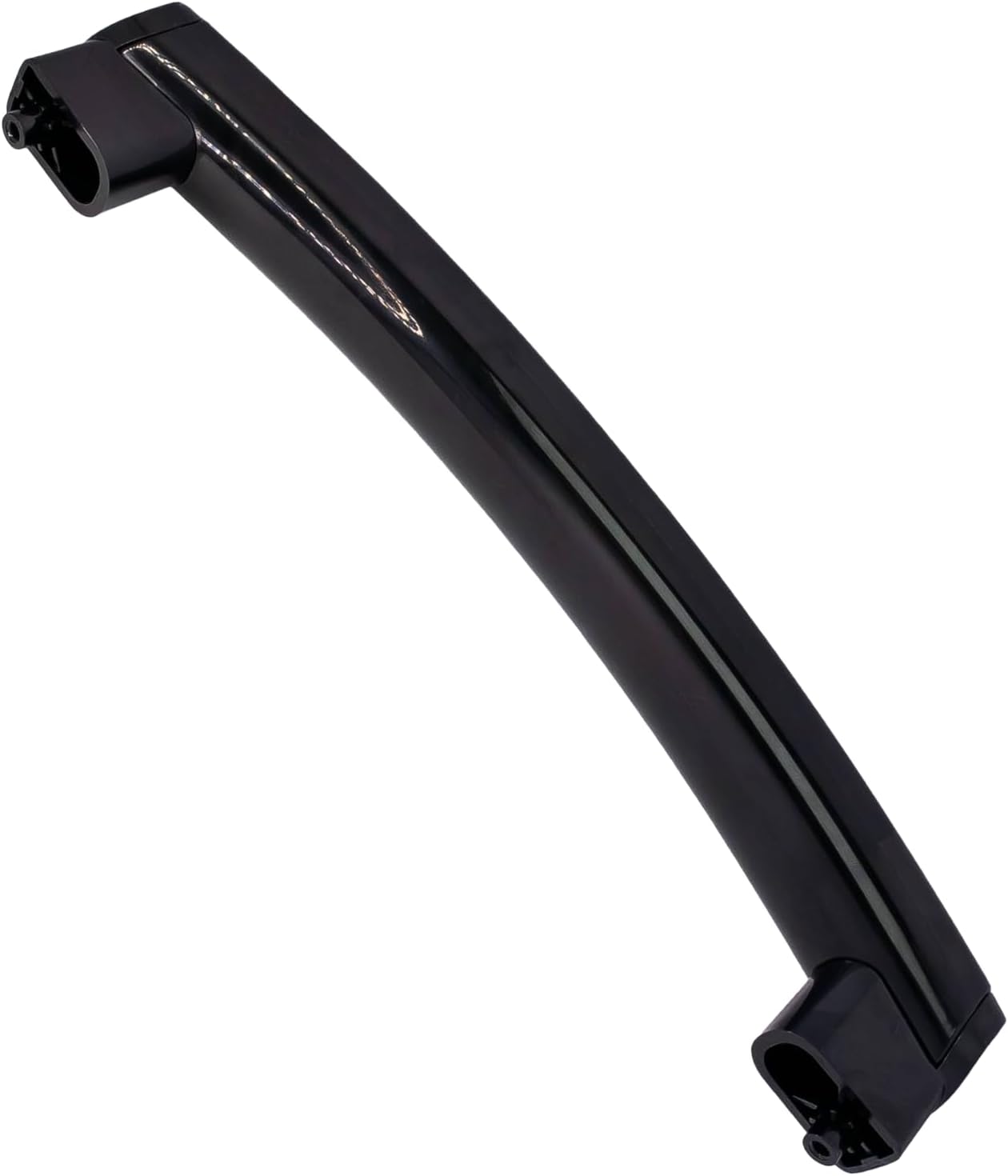 WB15X10275 WB06X10939 Microwave Door Handle with Support Fits for GE Kenmore Microwave Oven Ranges Replacement Part(Black)