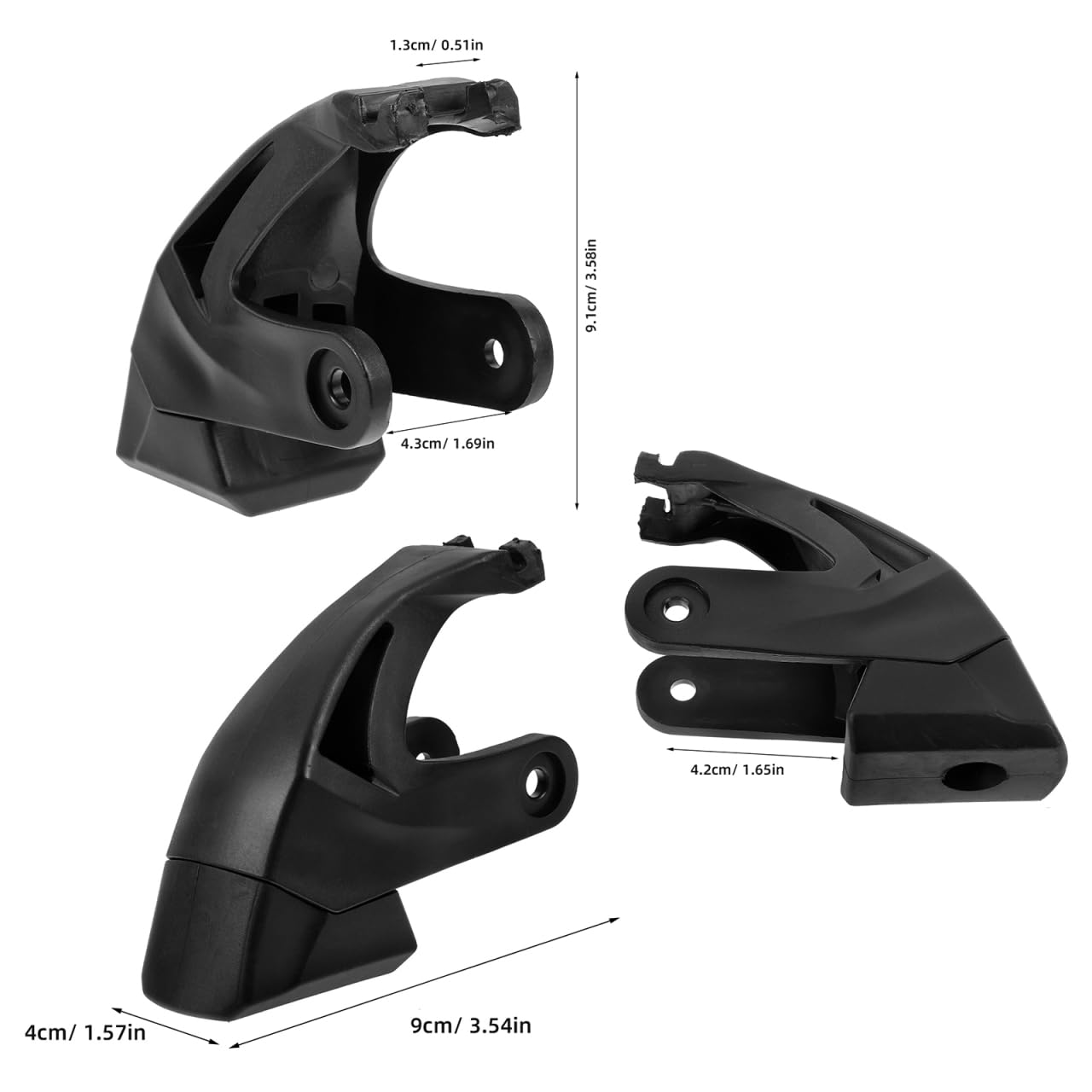 BESPORTBLE Rollenbremsvorrichtung Bremsklotz Inline-Skates bremsen schlecht Schlittschuhe zubehör Bremse für Inline-Skates Rollschuhe für Erwachsene Skaterschuhe Rollschuhstopper