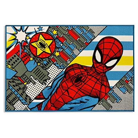 Nada Home Spiderman Non-Slip Rug 80x120cm Cover