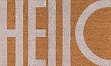 Novogratz Aloha Collection Hello Doormat, White, 1'6