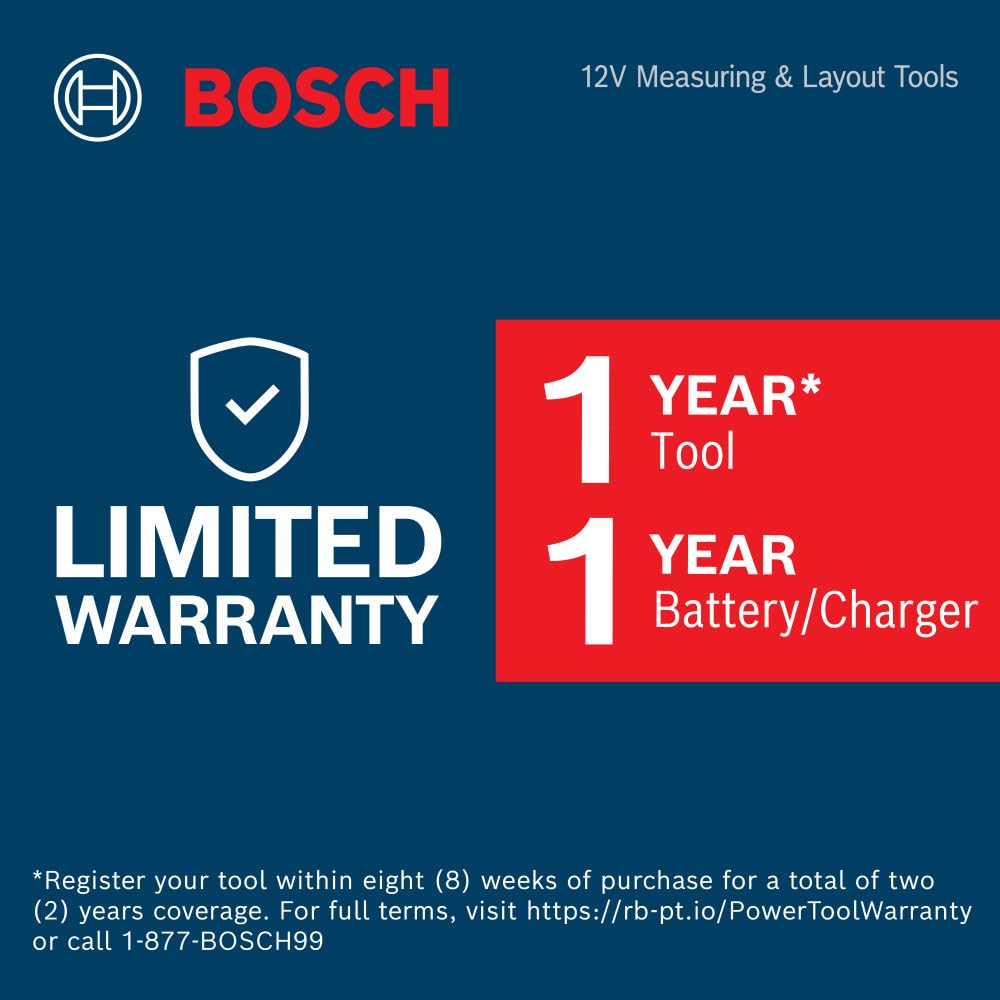 Bosch GCL165 Laser Level - Green Beam, Connected -9
