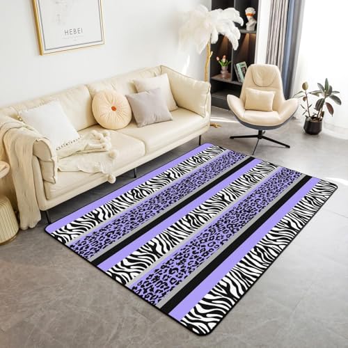 Tapis moderne zébré pour sublimer une chambre à coucher - 2