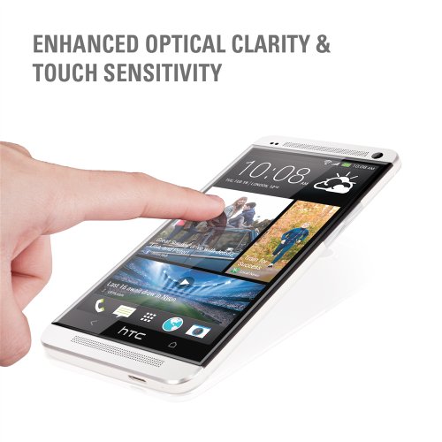 Seidio Spthtm7-Cl Vitreo Tempered Glass Screen Guard For Htc One - Retail Packaging - Crystal Clear #TOP1