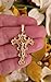 18k Gold UNIQUE Cross gift ONE OF A KIND SOLID GOLD FILIGREE Cross pendant Baptism Gift Cross Necklace Confirmation Christian Jewelry Cross Crucifix Byzantine First Communion gift HALLMARKED HANDMADE