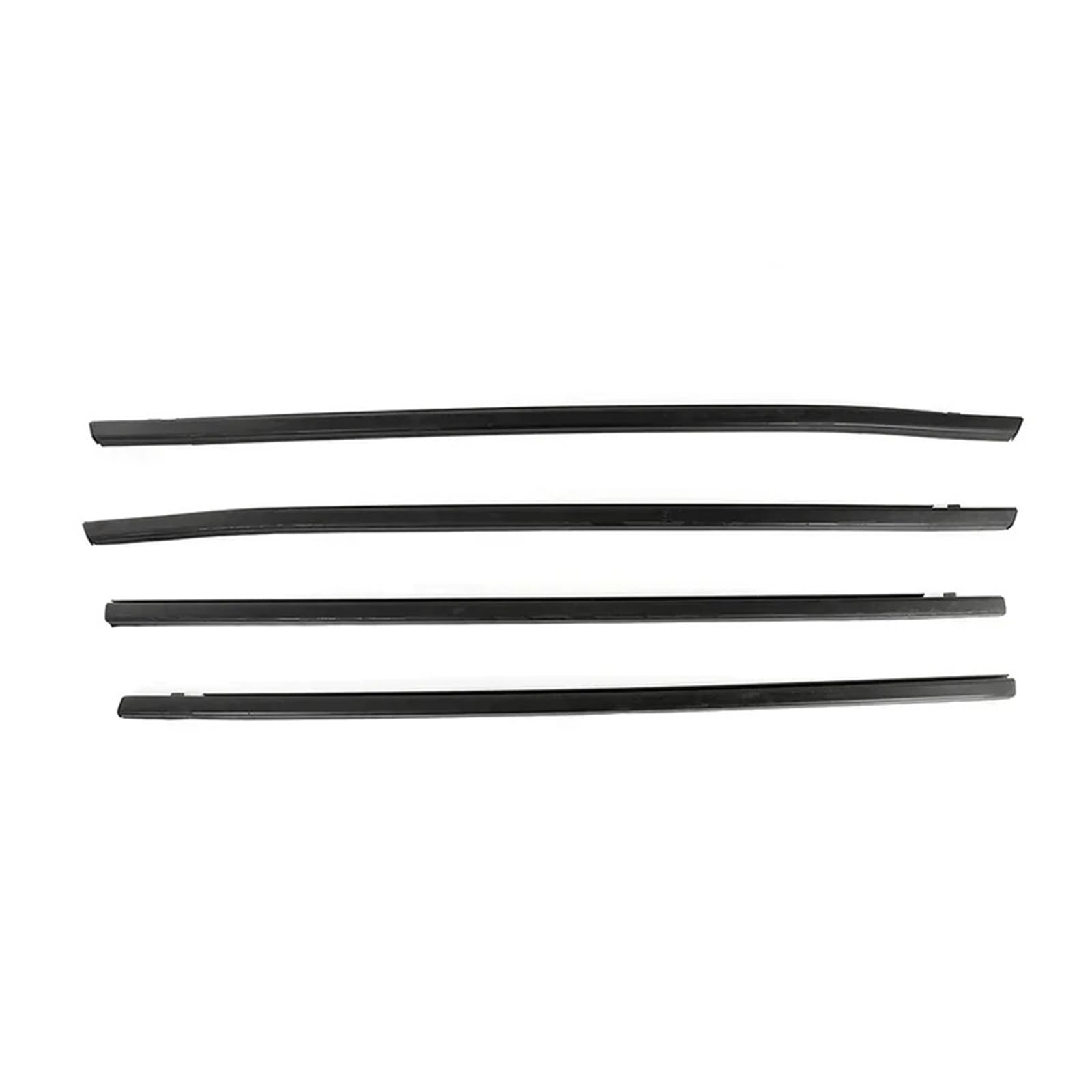 Uussup 2016-2019 Rubber Seal Weather Stripping 4Pcs/Set Windows Glasses Seals Decoration Weatherstrip Rubber Trim Sealing Strips For Civic 2012-2019 Car Accessories